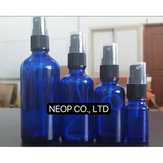 Chai Tinh Dầu 30ml Xịt Phun Sương Trắng Thân Nhiều Màu
