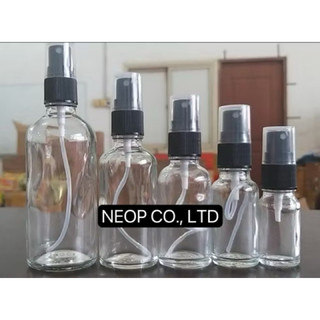 Chai Tinh Dầu 30ml Xịt Phun Sương Trắng Thân Nhiều Màu