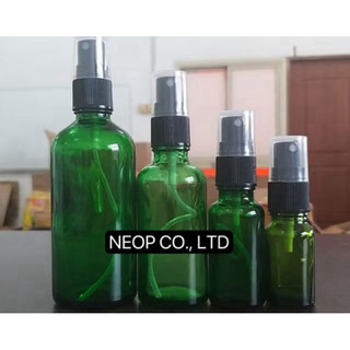 Chai Tinh Dầu 30ml Xịt Phun Sương Trắng Thân Nhiều Màu