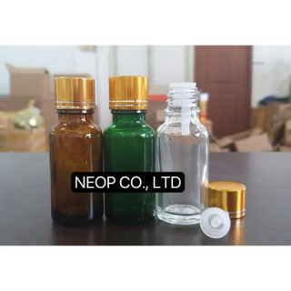 Chai Tinh Dầu 20ml Nắp Nhỏ Giọt Vàng Thân Nhiều Màu Siêu Xinh