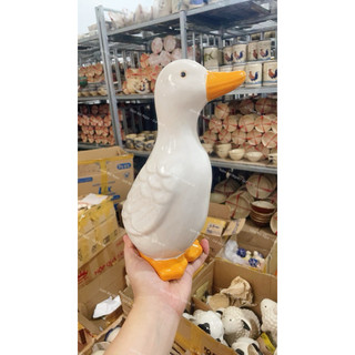 Vịt Gốm Lớn Trang Trí Sân Vườn - Vịt Thả Vườn - Gốm Men Ngọc Đẹp - Sang Trọng - Gốm Xưa Lái Thiêu Cho Người Hoài Niệm