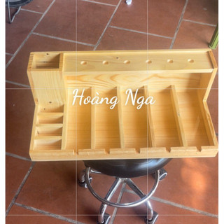 Khay 5 Ngăn Gỗ Thông 4 Màu Kt 50x25cm Uy tín Chất Lượng Kích Thước Đủ