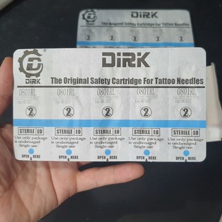 -Kim xăm hoa cúc DIRK chuyên dùng cho máy pen, sắc bén phun môi mày đi nét