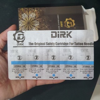 -Kim xăm hoa cúc DIRK chuyên dùng cho máy pen, sắc bén phun môi mày đi nét