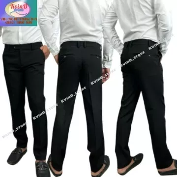 Quần tây âu nam BIGSIZE < 130kg Quần tây, quần âu nam công sở form slimfit chất thun co giản mèn mịn
