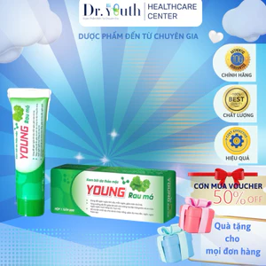 Kem Bôi Young Thảo Mộc Ngừa Mụn Mặt, Rôm Sảy, Dưỡng Ẩm Cho Da,Làm mát da,Chiết xuất tự nhiên, dịu nhẹ, an toàn lành tính