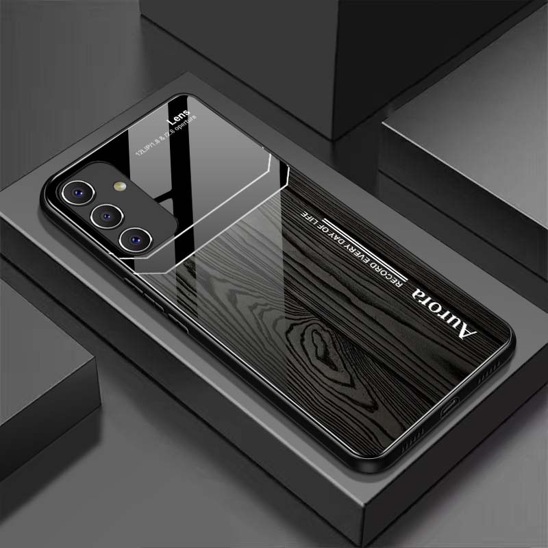 Ốp Lưng SAMSUNG A15, A25 5G, A35 5G, A55 5G Mặt Lưng Kính Cường Lực Sáng Bóng