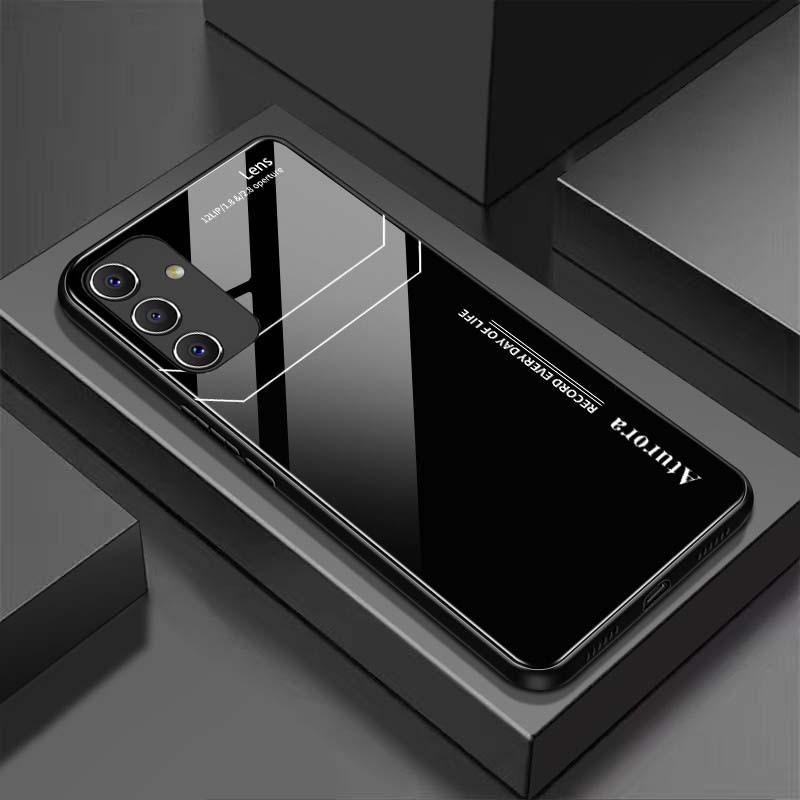 Ốp Lưng SAMSUNG M14 5G, M23 5G, M34 5G, M54 5G Mặt Lưng Kính Cường Lực Sáng Bóng
