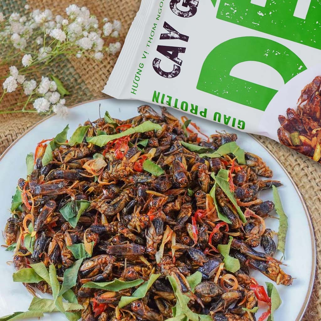 [Giá Sỉ combo Gói 50gram ] [250g,500g ,1kg] Dế Sấy Cay Giòn - Thực phẩm, Đồ Khô Chuẩn Nhậu