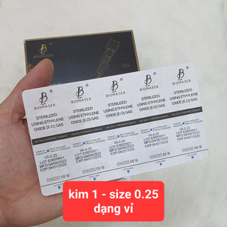 -Hộp 10 kim Biomaser dạng vỉ loại 1 (HÀNG CHÍNH HÃNG - Y HÌNH SHOP ĐĂNG)