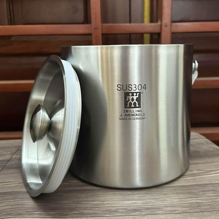 Xô Đựng Đá Dung Tích 3L, Xô Cách Nhiệt 2 Lớp Inox 304 Giữ Lạnh 15-20H SP27