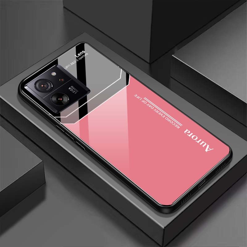Ốp Lưng XIAOMI 13T 5G, 13T PRO 5G Mặt Lưng Kính Cường Lực Sáng Bóng