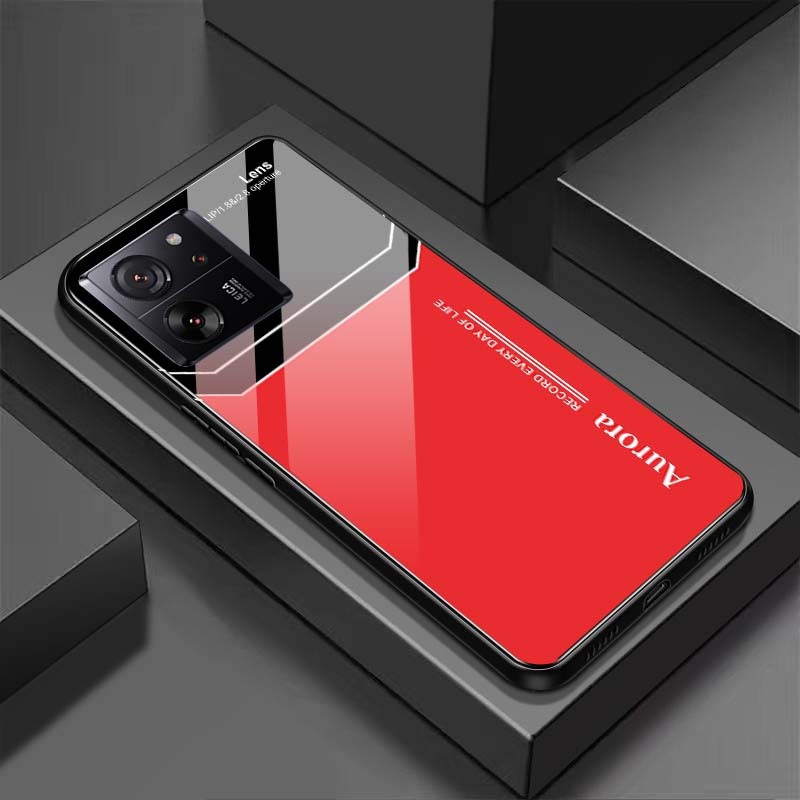 Ốp Lưng XIAOMI 13T 5G, 13T PRO 5G Mặt Lưng Kính Cường Lực Sáng Bóng