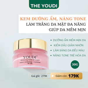 Kem dưỡng trắng da, nâng tông, làm đều màu da, cấp ẩm YOUDI 30gam