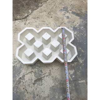 Khuôn đúc gạch trồng cỏ 8 lỗ