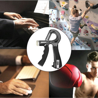 -DỤNG CỤ TẬP CƠ TAY-Kìm Bóp Tay Kìm Tập Cơ Tay Có Đếm Số Dụng Cụ Tập Gym Tại Nhà Loại Xịn Chịu Lực Lên Đến 60Kg