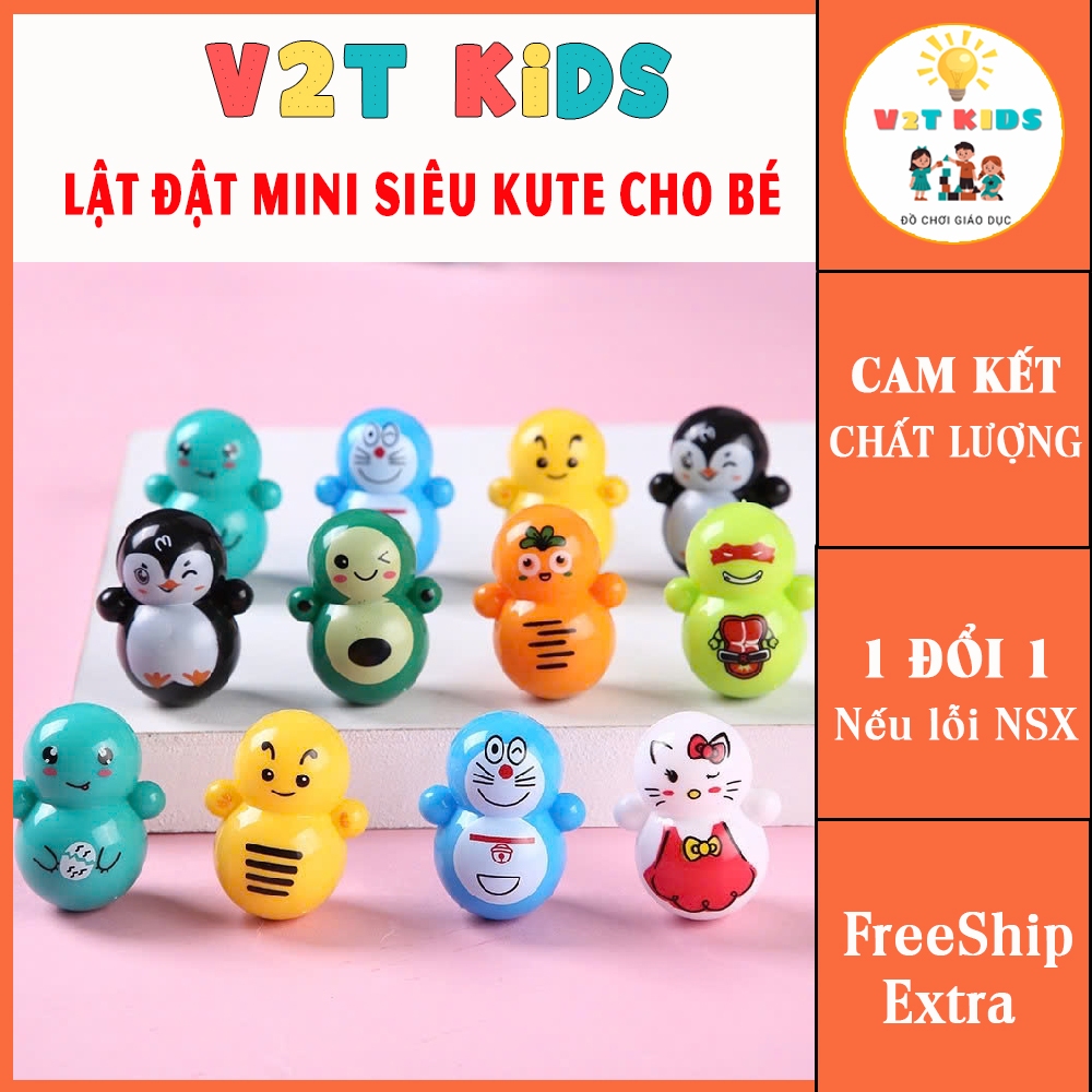 Combo lật đật mini cho bé
