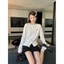 Áo cardigan khoác ngoài thêu hình ngựa hàng quảng châu 3282