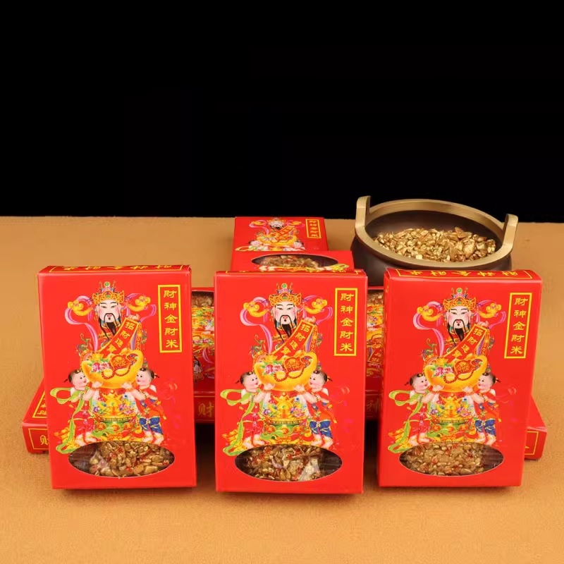 ⭐XÃ KHO⭐ Gạo Vàng Thần Tài vật phẩm phong thuỷ hút tài lộc