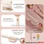 Bàn ủi hơi nước cầm tay xoay 160 độ đa năng 2 chế độ ủi, Bàn là hơi nước CÔNG NGHỆ CAO 1300W xóa nếp nhăn dung tích 1.6L