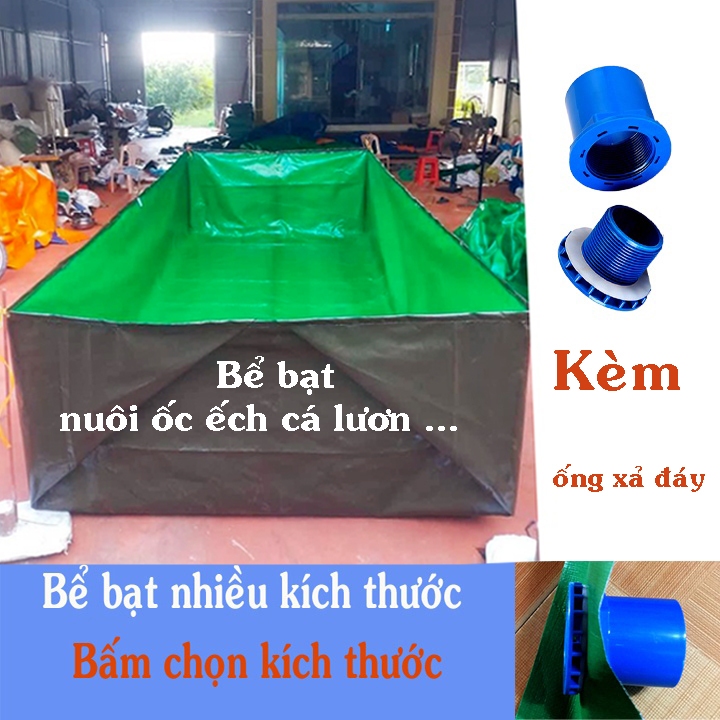 Bể bạt nuôi ốc lươn cua cá... loại 1 dày dai bền, nhiều kích thước ...