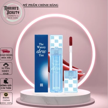 [NEW][Ver 4] Son Tint Bóng Hàn Quốc Bền Màu, Lâu Trôi Cho Đôi Môi Căng Mọng, Ẩm Mịn Merzy The Watery Dew Tint 4g