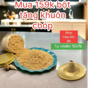 Bột xông tự nhiên không hóa chất, bột Trầm hương Ngọc am Bách xanh tẩy uế chiêu tài lộc