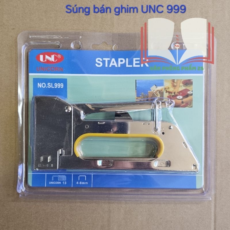 Súng bắn ghim cầm tay UNC 999. | Shopee Việt Nam