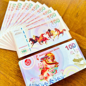 ⭐XÃ KHO⭐ Tiền Mã Đáo Thành Công Macao Lưu Niệm Hình Con Ngựa và Cá Chép Vượt Vũ Môn Lì Xì Tết Ý Nghĩa