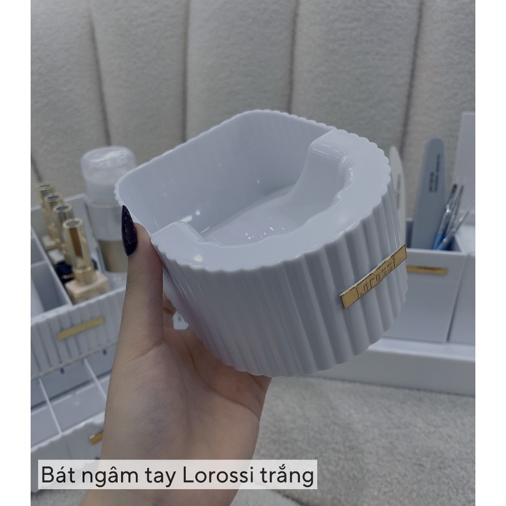 Bát ngâm tay meka trong suốt, bát ngâm tay làm nail cao cấp, hàng chuẩn loại 1
