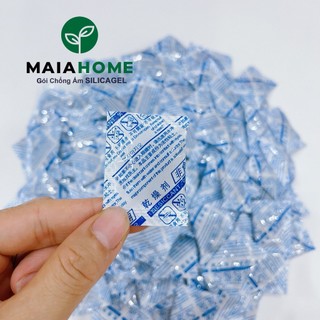 1Kg Gói Hút Ẩm Hạt Silicagel Loại 1g/2g/3g/5g chuyên dùng cho thực phẩm chống thấm dầu