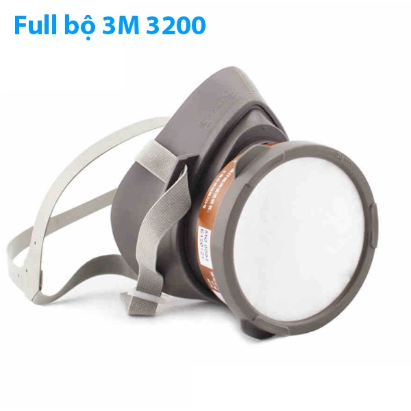 khẩu trang phòng độc 3M 3200 Kèm Phin lọc 3M 3301CN chống hóa chất ...