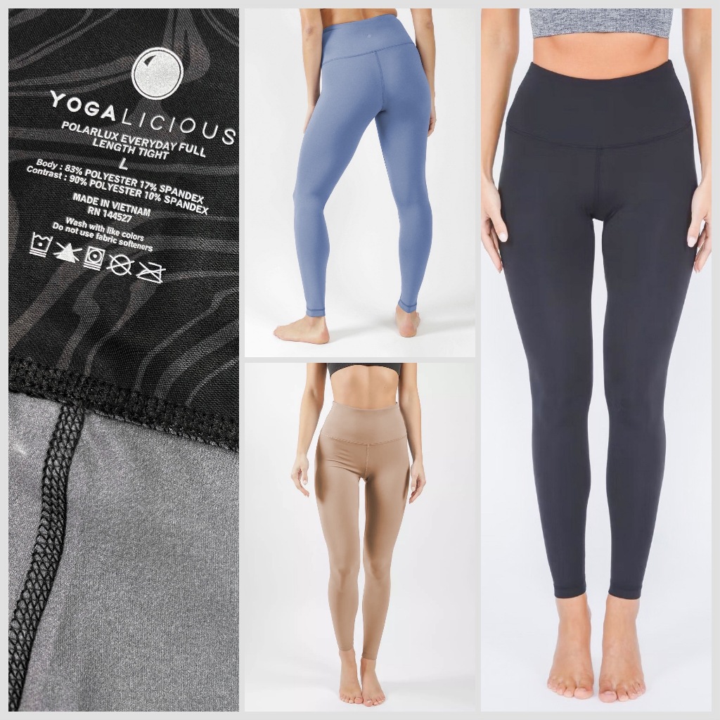 Legging gi nhi t Yogalicious l ng cao Shopee Vi t Nam