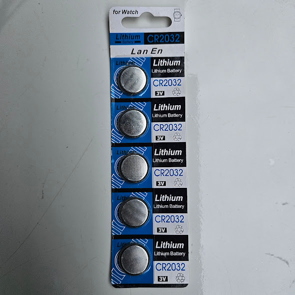 Pin Lithium CR2032 CR2025 CR2016 Battery 3V cung cấp điện năng cho thiết bị như máy vi tính PC, remote... vỉ 5 viên