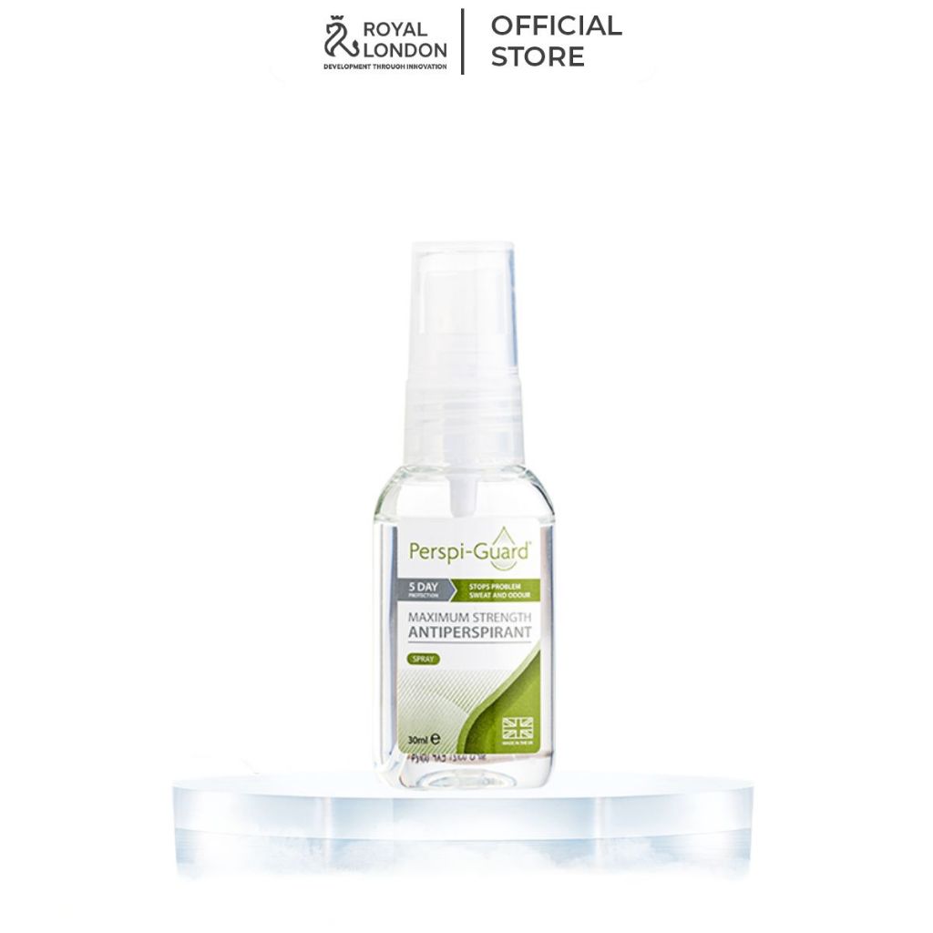 [ Livestream x Perspi] Xịt khử mùi toàn thân cao cấp Perspi-Guard dung tích 30ml