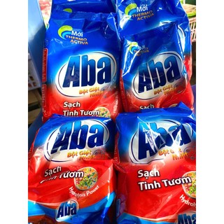 [combo 2 gói] _ Bột giặt nhiệt ABA - sạch tinh tươm - gói 770g/380g