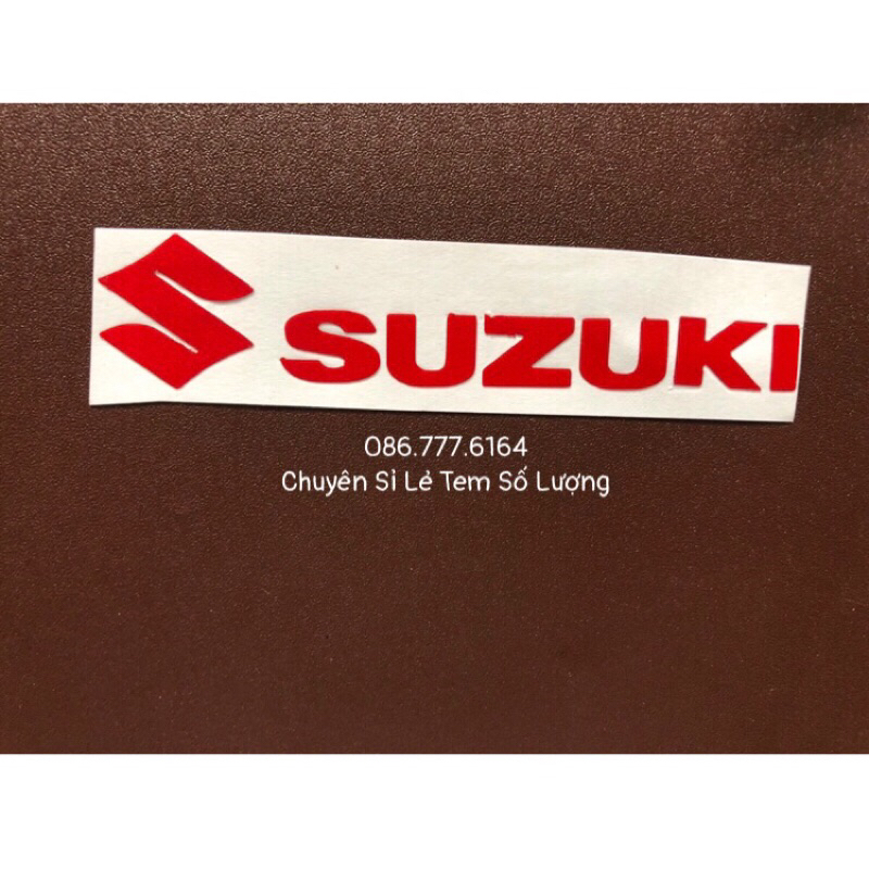 Chữ Suzuki Lon Bô Dạ Quang | Shopee Việt Nam