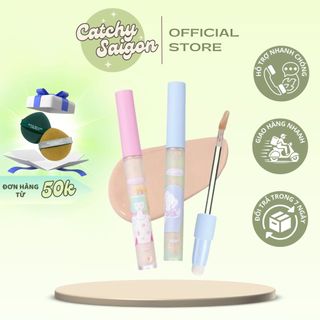 [FLORTTE] Che Khuyết Điểm FLORTTE Dạng Lỏng Cô Gái Mộng Mơ Kèm Cọ Đa Năng Girls Dormitory Concealer