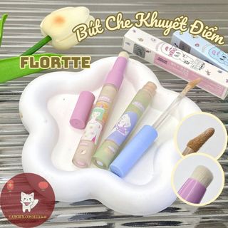 [FLORTTE] Che Khuyết Điểm FLORTTE Dạng Lỏng Cô Gái Mộng Mơ Kèm Cọ Đa Năng Girls Dormitory Concealer