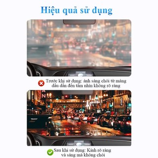Bình Xịt Tẩy Màng Dầu Kính Xe 280ml | Tẩy Ố Kính Ô Tô Xe Máy, Làm Sạch Cặn Nước Chống Chói