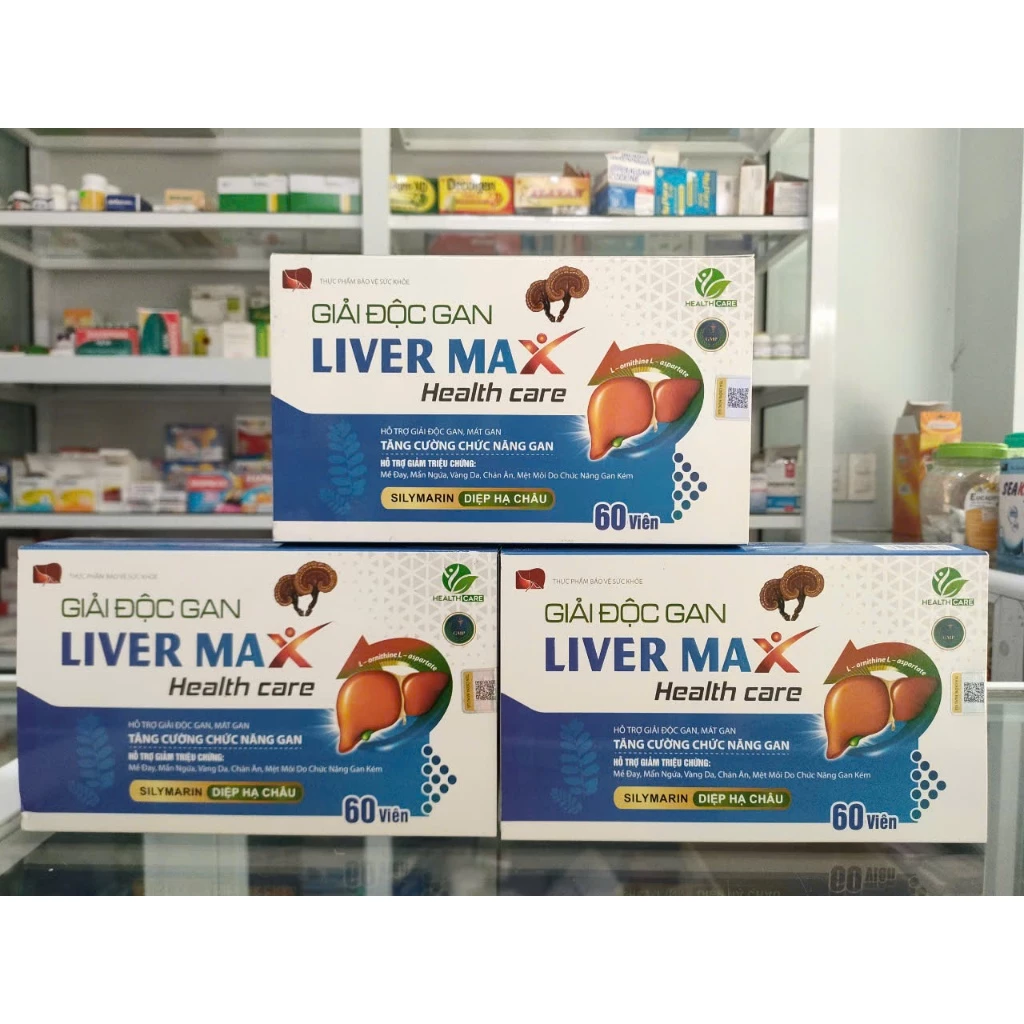 Giải độc gan Liver Max Health Care