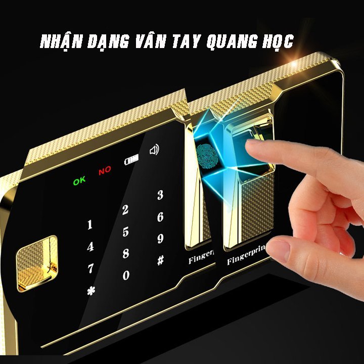 Két Sắt Điện Tử Cao Cấp Khóa Số Khóa Vân Tay An Tòan Chống Cháy Nổ Dùng Tốt Cho Gia Đình Văn Phòng