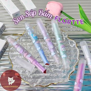[FLORTTE] Son Thỏi Bấm FLORTTE Cô Gái, Sáp Mờ Lì Hualoriya Girls Dormitory Series Solid Mud