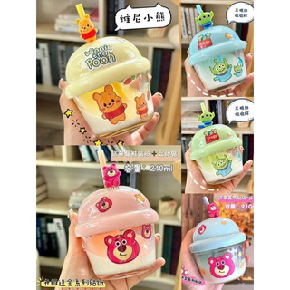Cốc ly thuỷ tinh 210ml nhiều hình thú dễ thương cute nhà Bự store