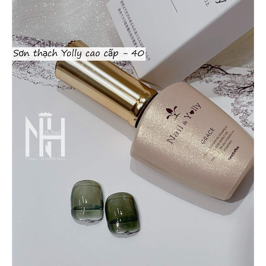 Sơn gel thạch hồng yolly, mã 12 - màu sơn đang được ưa chuộng nhất, SƠN THẠCH LUCKY, SƠN GEL HÀN QUỐC