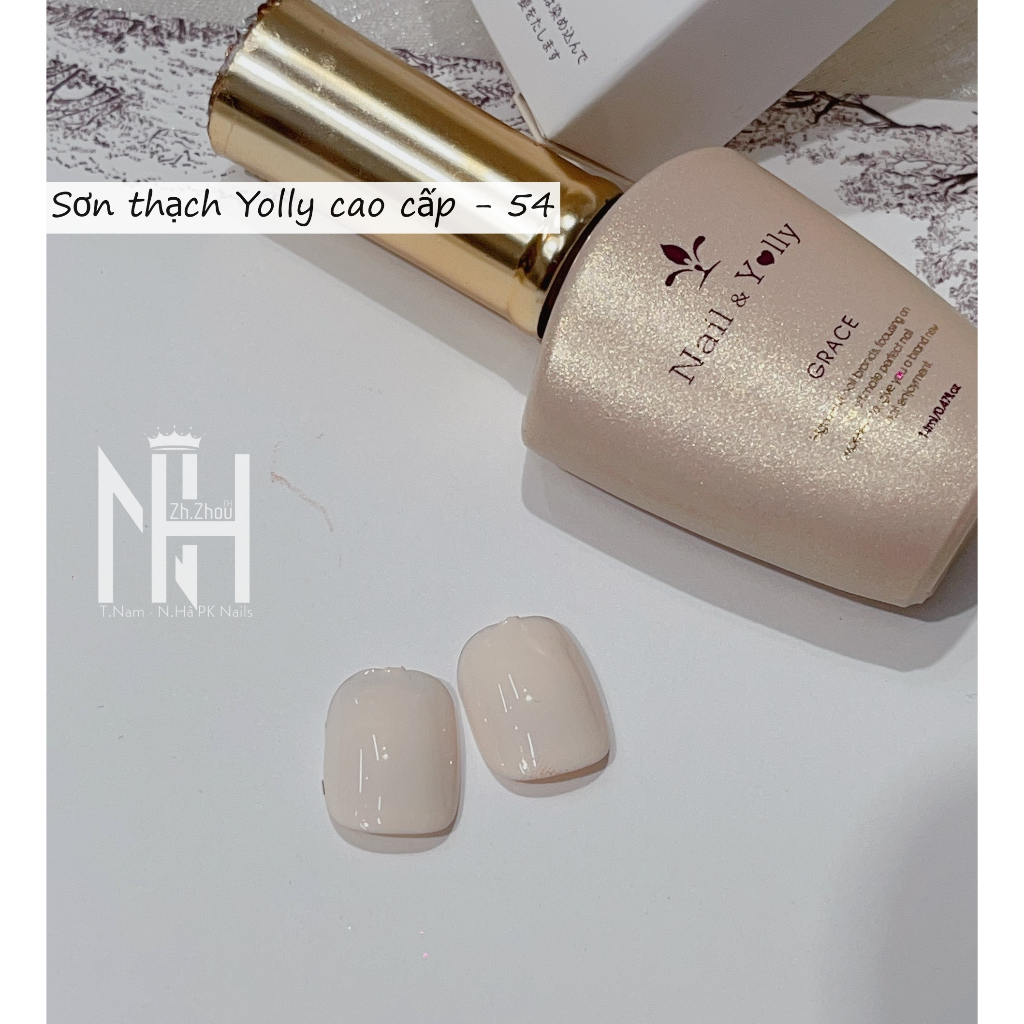 Sơn gel thạch hồng yolly, mã 12 - màu sơn đang được ưa chuộng nhất, SƠN THẠCH LUCKY, SƠN GEL HÀN QUỐC