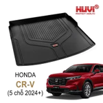 Thảm lót cốp HUVI 3D cho xe Honda CRV 2024+ bản 5 chỗ Thảm đúc HUVI CAO CẤP KHÔNG MÙI - KHÔNG ẨM MỐC - DỄ VỆ SINH — ảnh 1