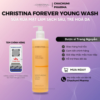 Sữa Rửa Mặt Christina Forever Young Moisturizing Facial Wash -Làm Sạch Da, Cấp Ẩm Giúp Da Mịn Màng