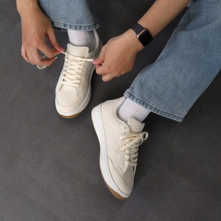 Giày Sneaker S4 - JOG04 , phối màu Cream , đế khâu chắc chắn , bảo hành chính hãng 12 tháng ( S4 )
