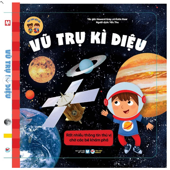 Ảnh Sách - Nhà Thám Hiểm Nhí - Vũ Trụ Kì Diệu - Tân Việt Books 1